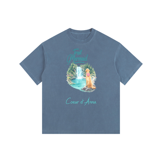 Vintage Washed Oversized Cotton T-Shirt